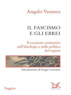 cover image of Il fascismo e gli ebrei